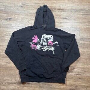Stüssy‎ Men's Black Hoodie